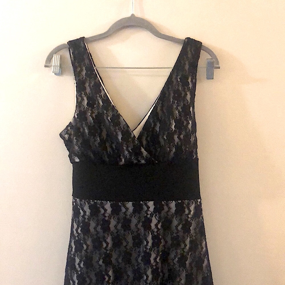 Beautiful Lacy Black Dress